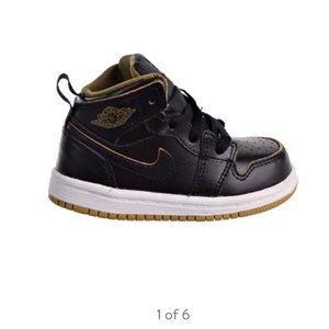 Nike Jordan 1 Mid BT Toddler Sz 6c - NIB